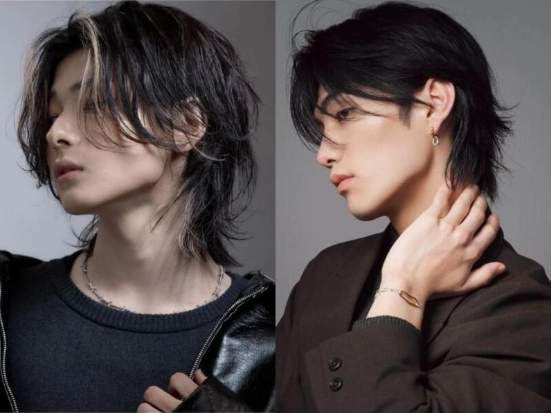 Kiểu Tóc Mullet Nam Dài: Sành Điệu, Lịch Lãm Cho Phái Mạnh 2026 Kiểu tóc mullet nam dài uốn xoăn gợn sóng