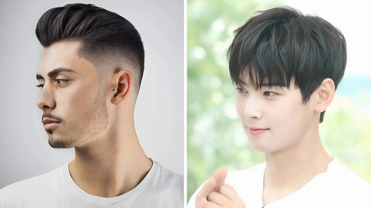 Kiểu tóc nam dài vừa vuốt ngược lịch lãm