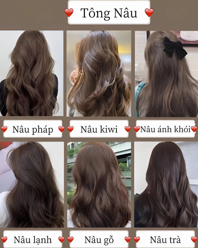 Kiểu tóc nhuộm balayage với các lọn tóc chuyển màu tự nhiên