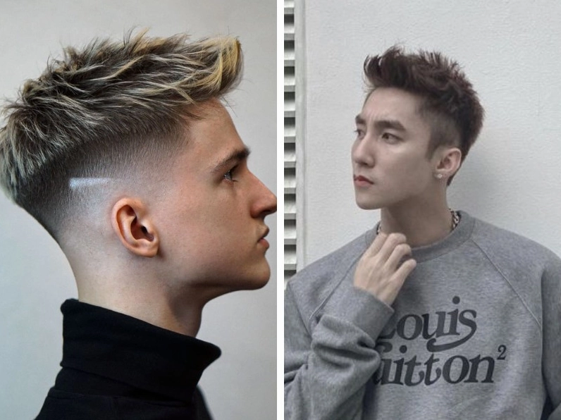 Kiểu Tóc Short Quiff Dài: Xu Hướng Thời Thượng 2026 Kiểu tóc short quiff dài với undercut