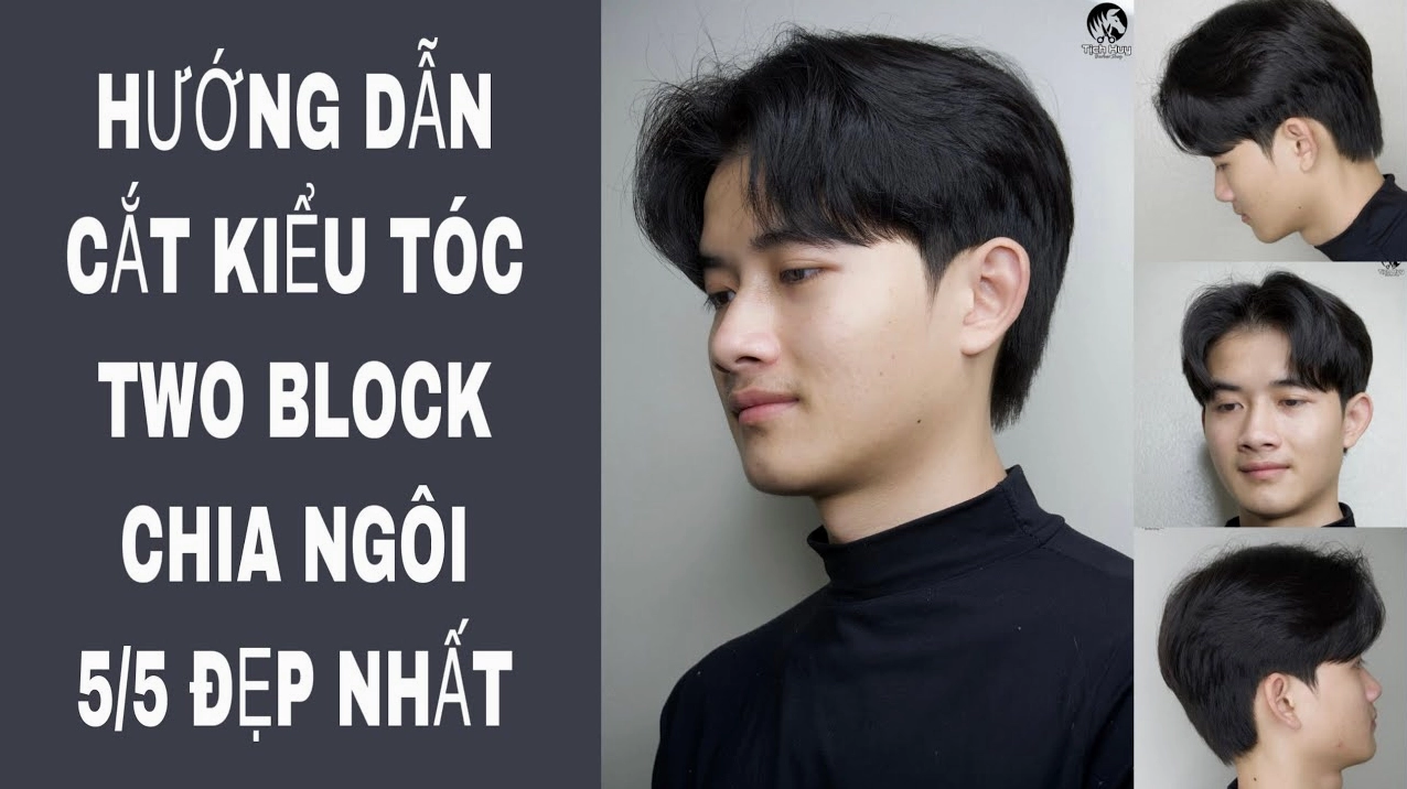 Kiểu Tóc Two Block 5/5: Xu Hướng Đỉnh Cao 2026 Kiểu tóc Two Block vuốt ngược nam tính