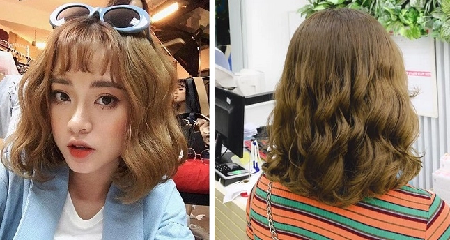 Kiểu tóc xoăn ngắn cá tính và sành điệu