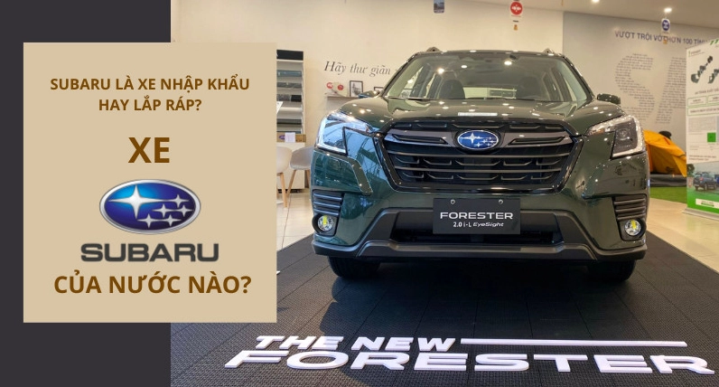 Hãng xe Subaru của nước nào? Lịch sử và Định vị thương hiệu Logo hãng xe Subaru