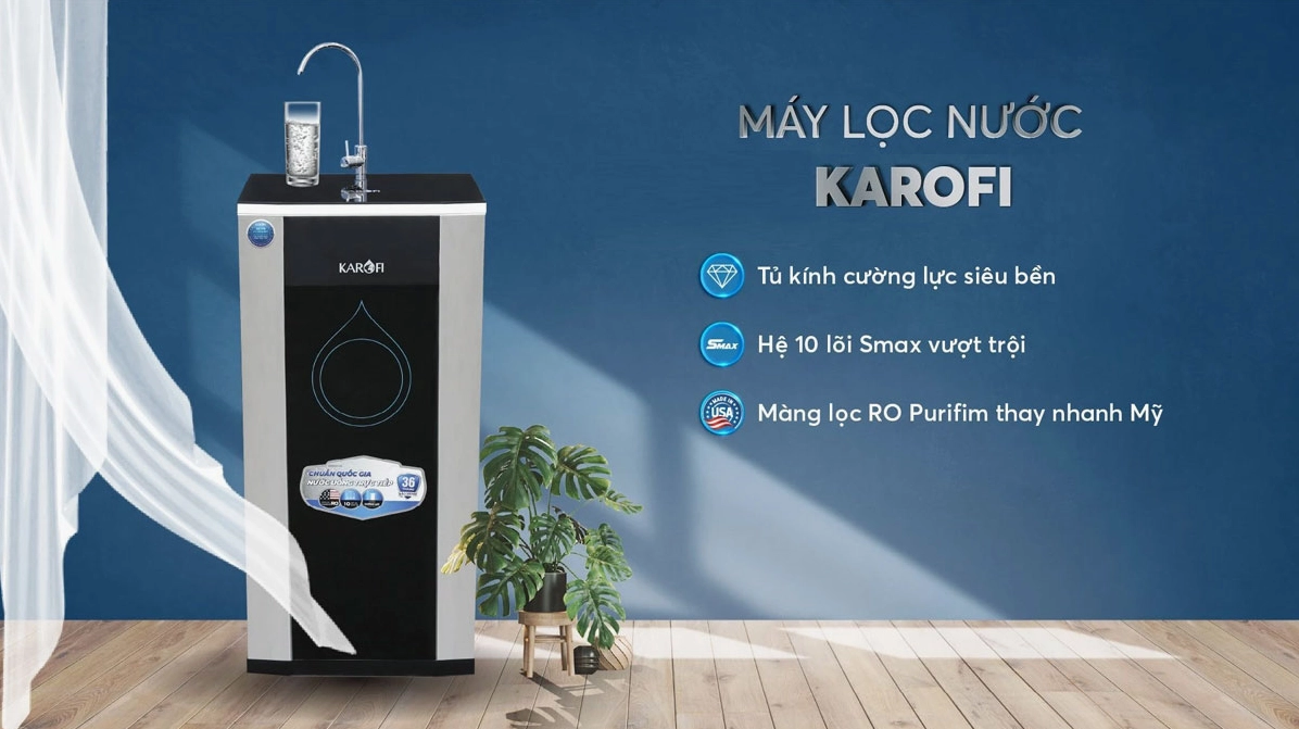Máy lọc nước Karofi của nước nào?