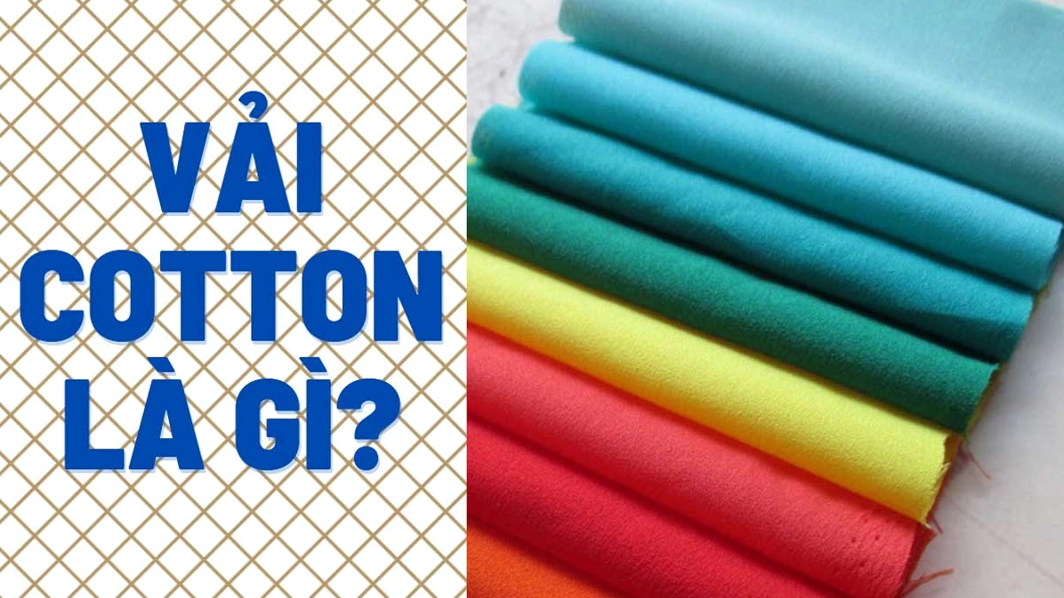 Vải Cotton là gì? Khám phá từ A-Z về chất liệu 'quốc dân' Người phụ nữ đang cầm một mảnh vải cotton màu trắng