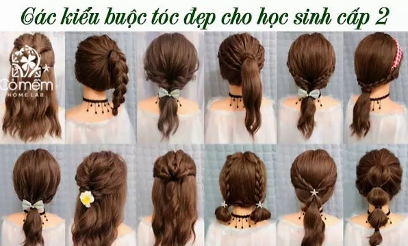 Nhiều kiểu tóc tết dễ thương cho bé gái