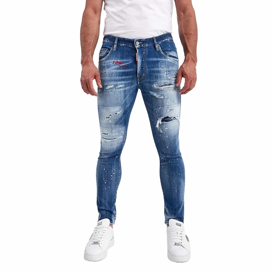 Quần Dsquared2: Biểu Tượng Thời Trang Đẳng Cấp 2026 Quần Jean Dsquared2 Nam Xanh Nam Tính