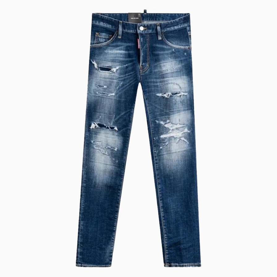 Quần Dsquared2: Biểu Tượng Thời Trang Đẳng Cấp 2026 Quần Jean Nam Dsquared2 Xanh Đậm