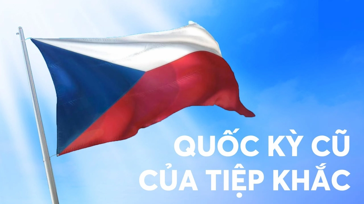 Quốc kỳ Tiệp Khắc xưa