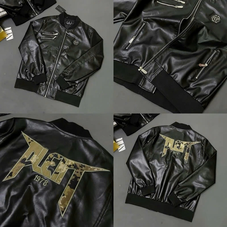 Set đồ nam tính với áo phông Philipp Plein
