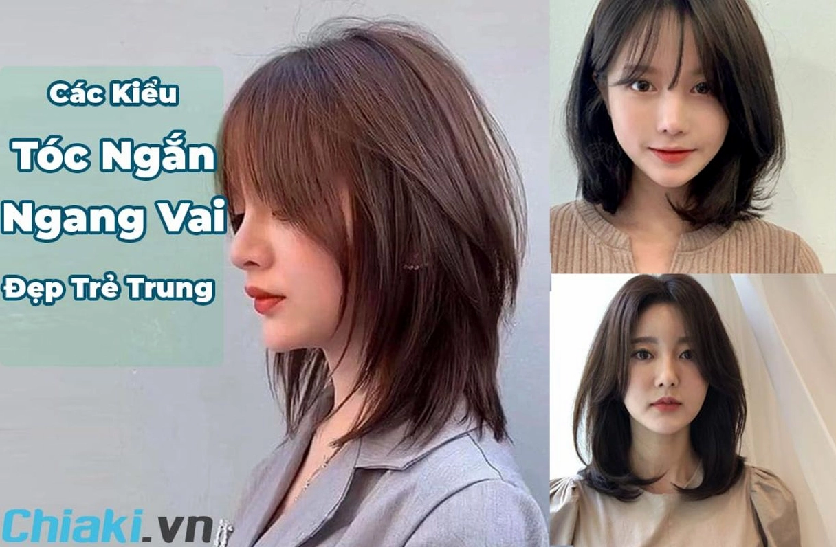 Kiểu Tóc Ngang Vai 2026: Xu Hướng Nóng Bỏng & Cách Chọn Hoàn Hảo Tóc ngang vai mái bay Hàn Quốc